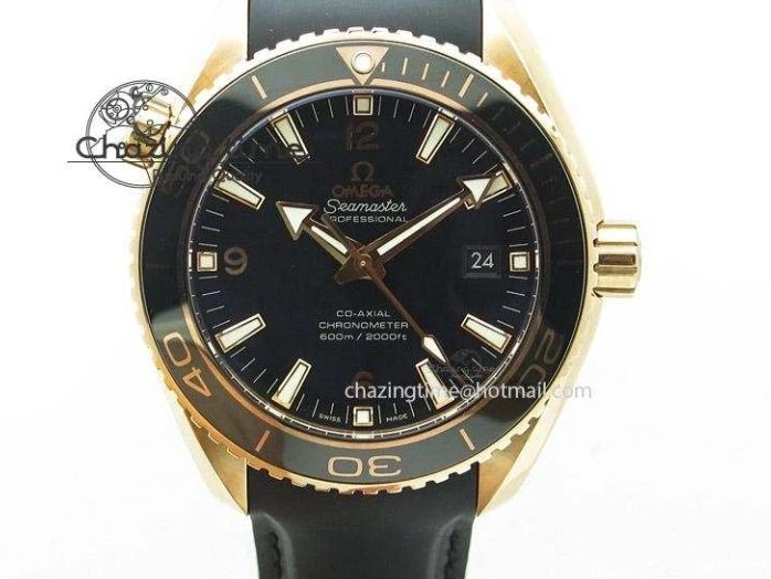 0313 Premium SEAMASTER PLANET OCEAN 6000M ULTRA DEEP 45.5MM SS TF 1:1 BEST EDITION GRAY DIAL ORANGE BEZEL ON RUBBER STRAP A 7761